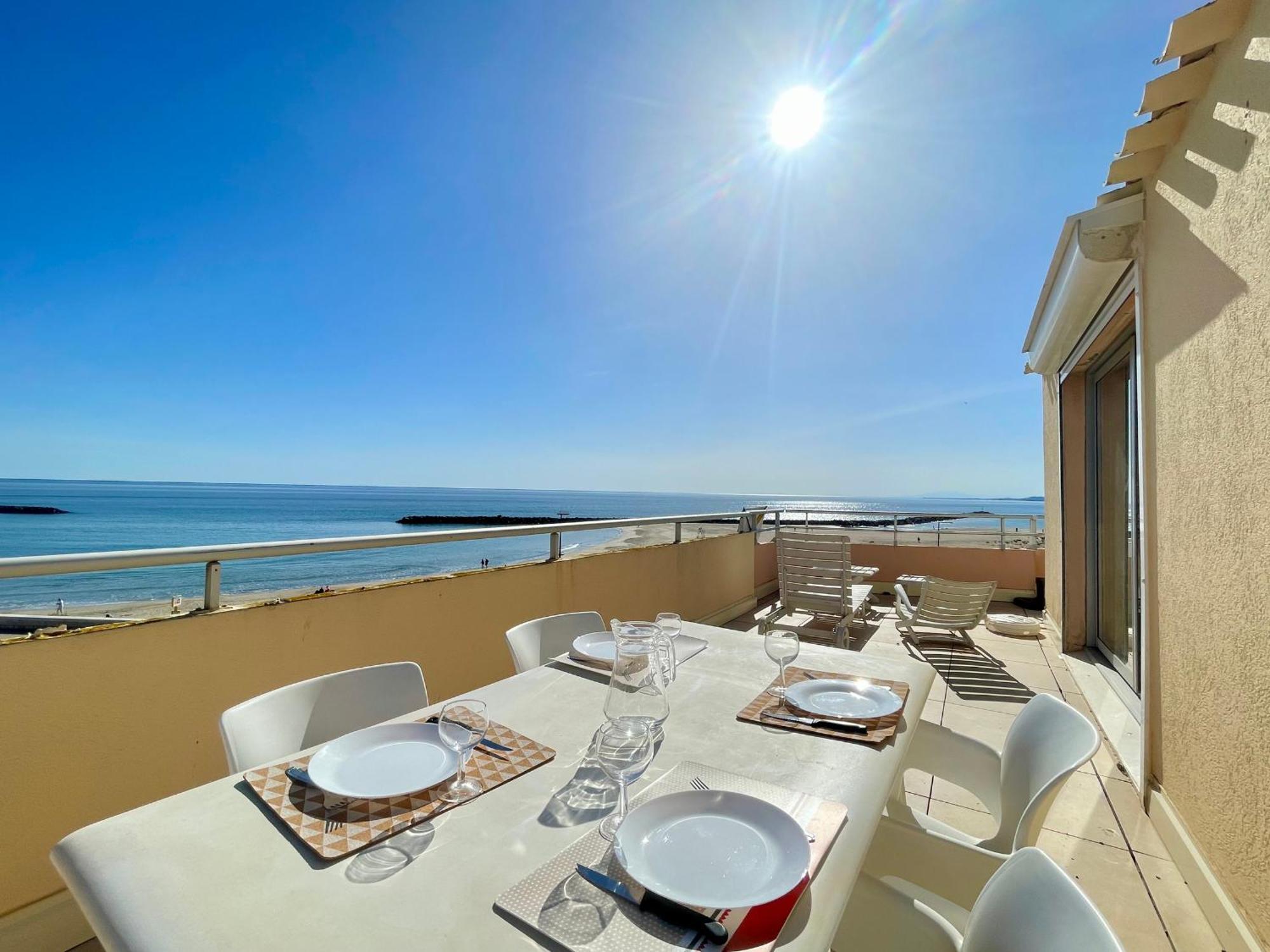 Appartement 2 Pieces Avec Terrasse 25M² Et Parking A 50M De La Plage - Fr-1-338-114 Sète Exterior foto