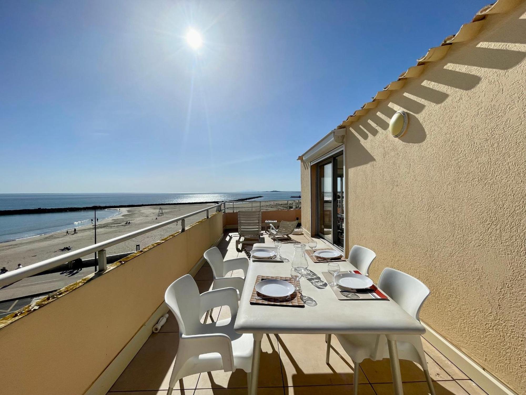 Appartement 2 Pieces Avec Terrasse 25M² Et Parking A 50M De La Plage - Fr-1-338-114 Sète Exterior foto